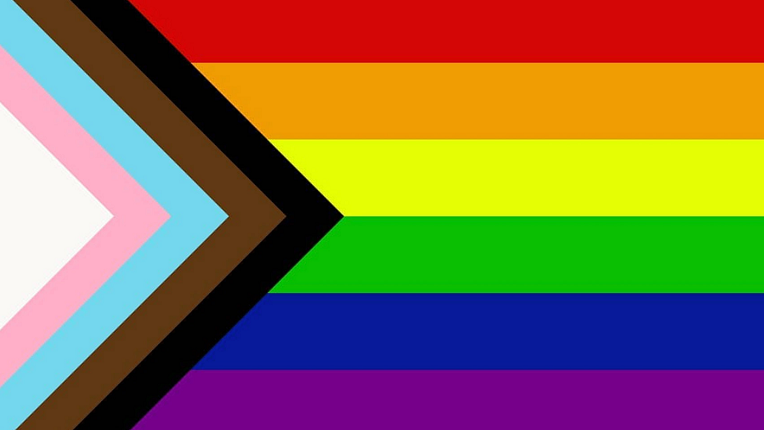 The LGBTQI "Progress Pride Flag"