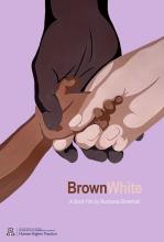 BrownWhite Poster