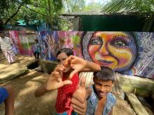 Children in Kutupalong Refugee camp