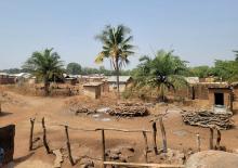 Village outside Sawla,Ghana.