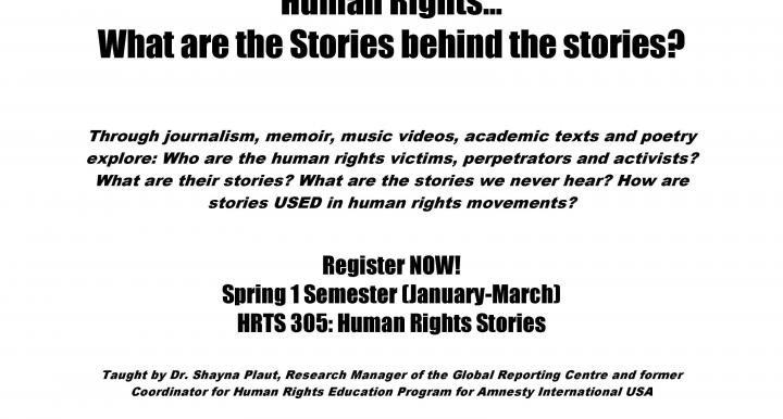 HRTS 305 -- Human Rights Stories