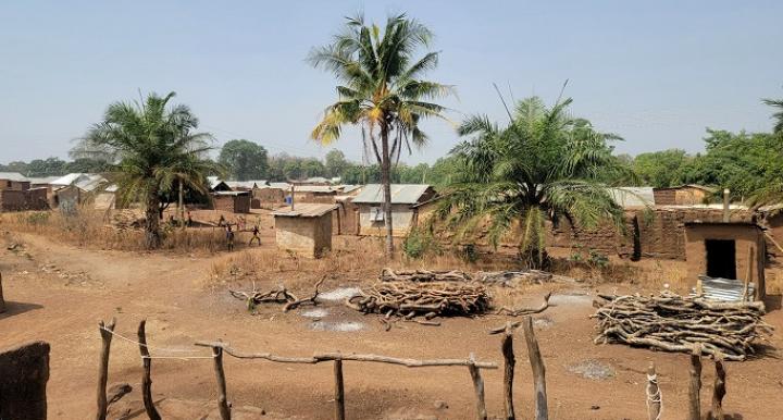 Village outside Sawla,Ghana.